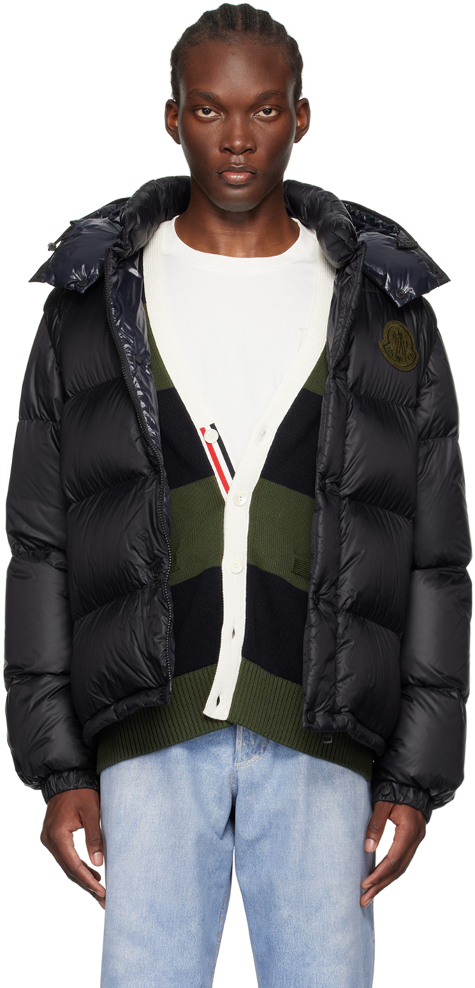 Navy Cyclone 2-In-1 Down Jacket