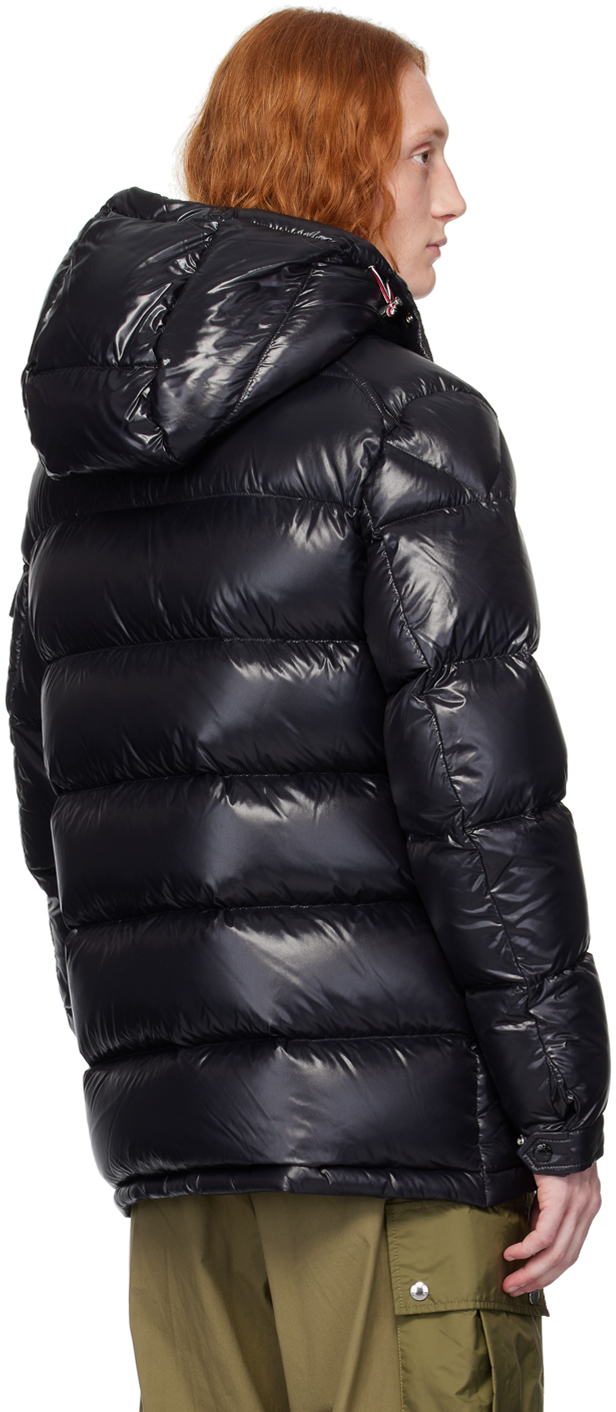 Moncler Black Chiablese Down Jacket In 999 - Black