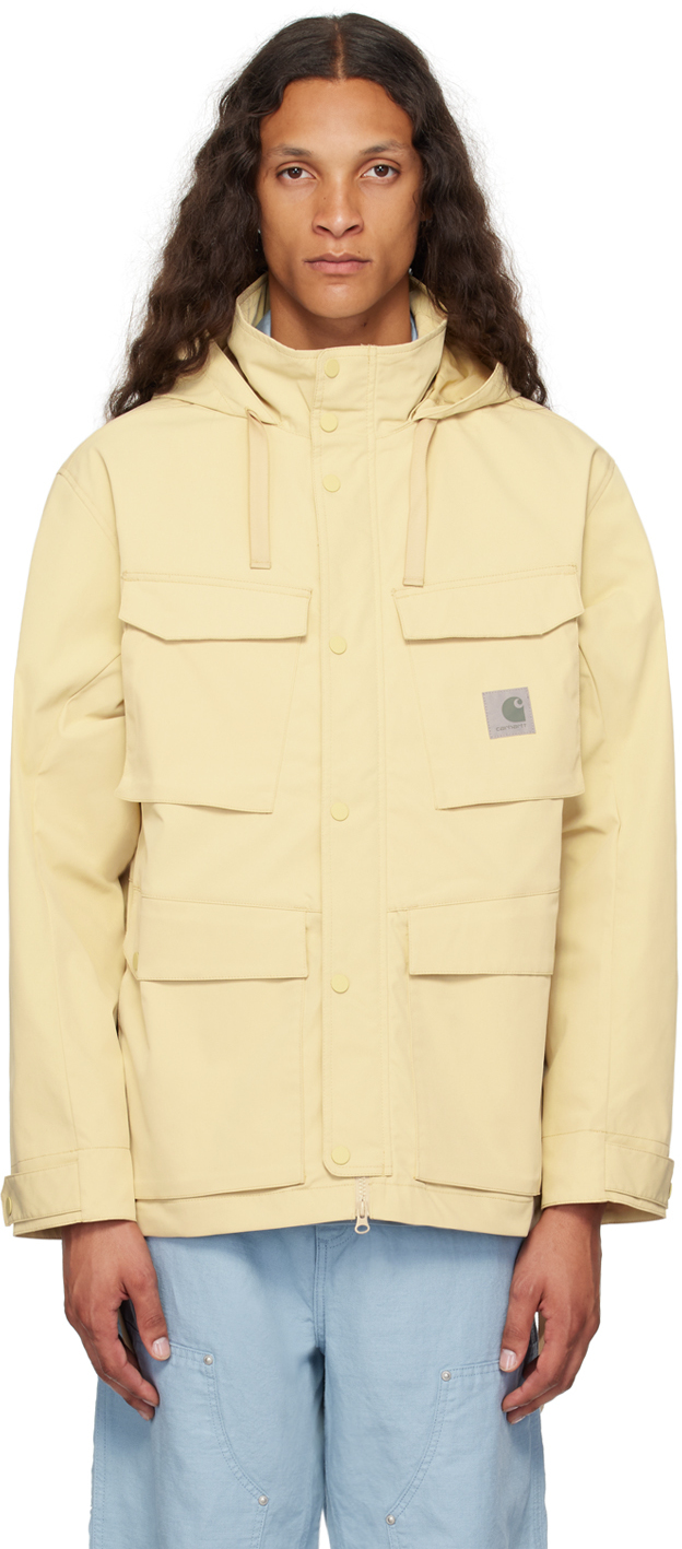 Shop Carhartt Beige Balto Jacket In Xx 29o Cornsilk