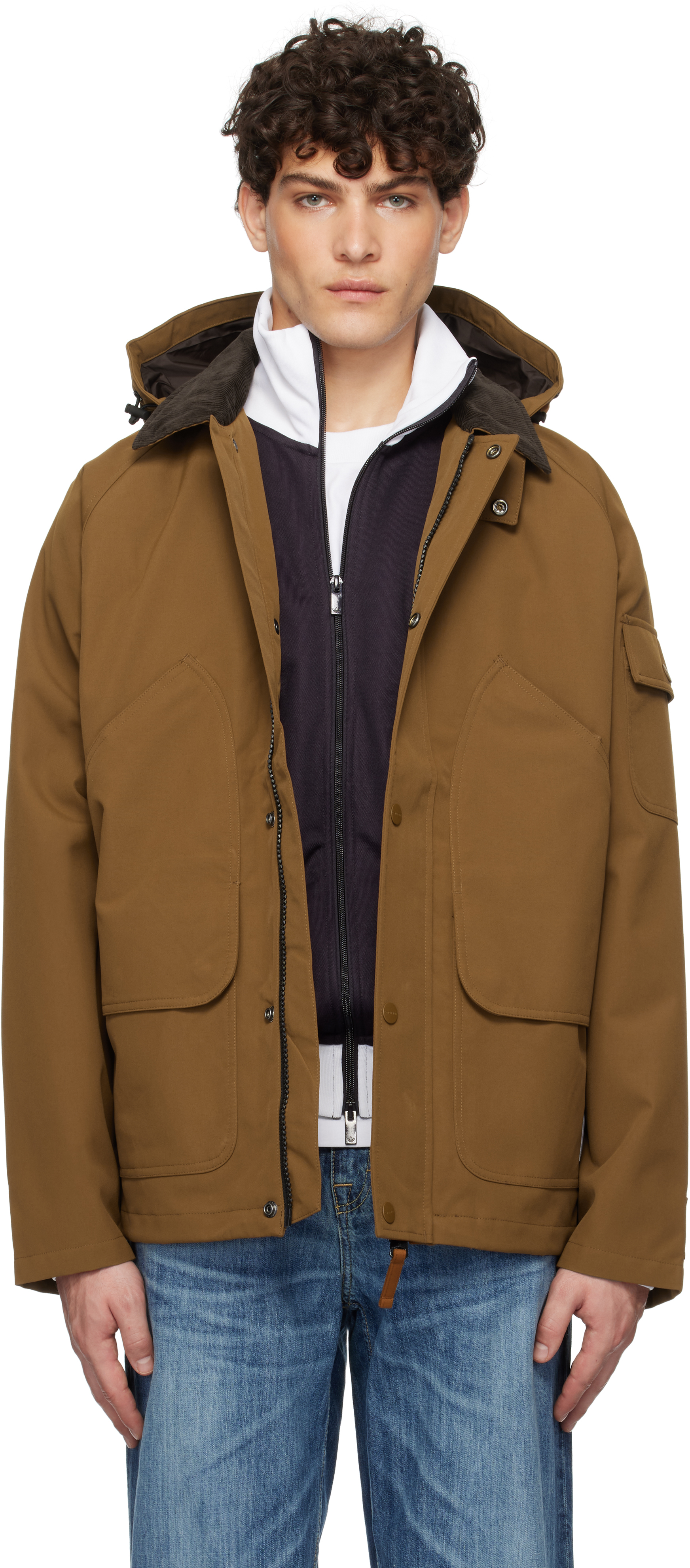 Carhartt Work In Progress: タン Clarton ジャケット | SSENSE 日本