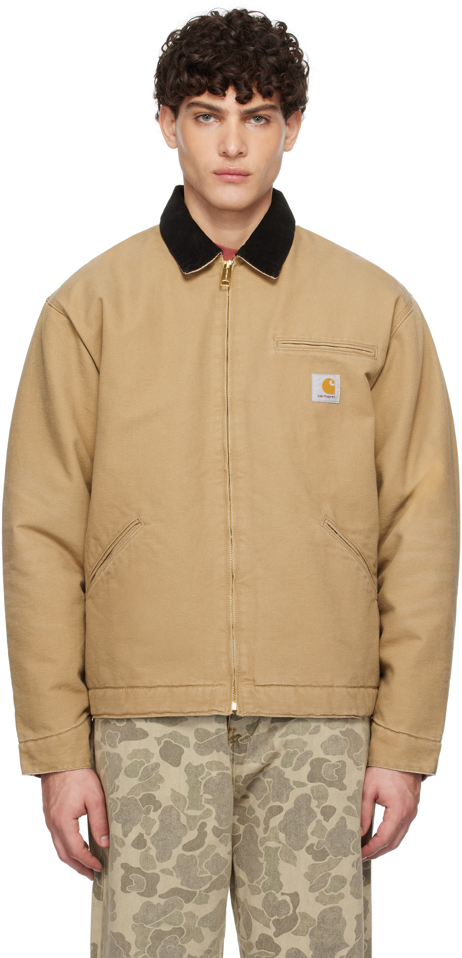 Beige Winter OG Detroit Jacket