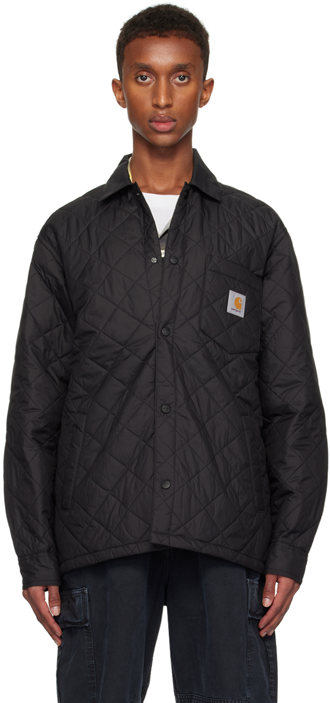 Black Wadeson Shirt Jacket