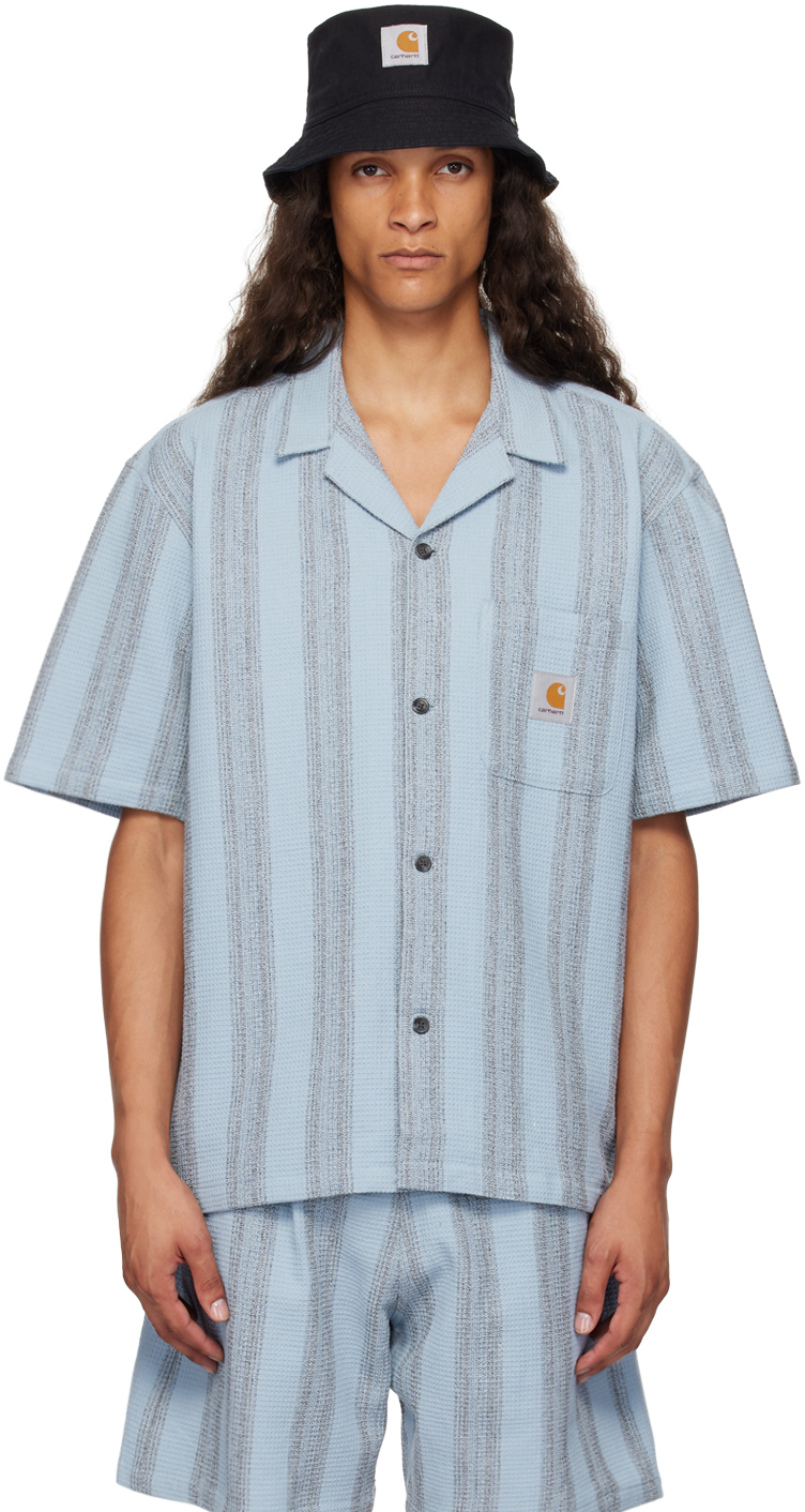 Blue Dodson Stripe Shirt