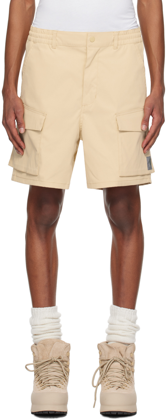 Shop Carhartt Beige Balto Shorts In Xx 29o Cornsilk