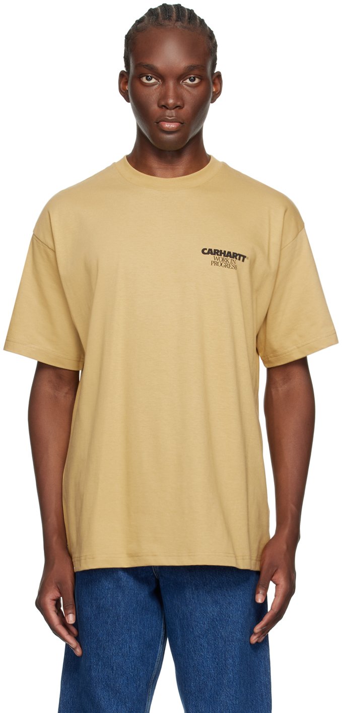【関税込み】Carhartt Work In Progress イエロー Ducks Tシャツ Carhartt Work In Progress: Yellow Ducks T-Shirt | SSENSE 日本