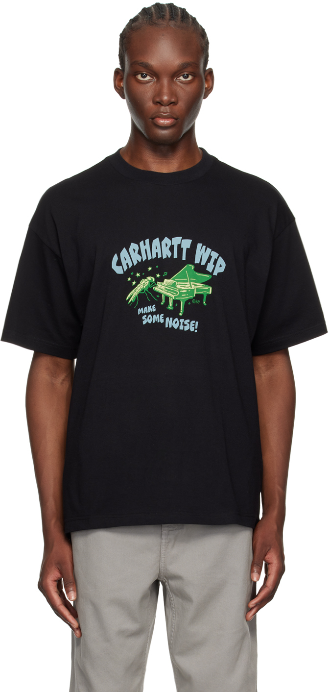 Shop Carhartt Black Noisy T-shirt In Xx 89 Black