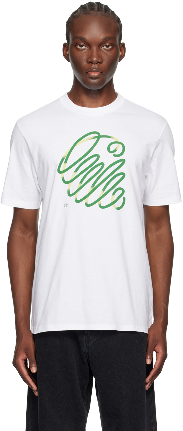 White Noodle T-Shirt by Carhartt Work In Progress on Sale