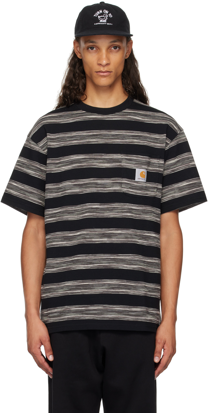 Carhartt Work In Progress Black Dodson Pocket T Shirt