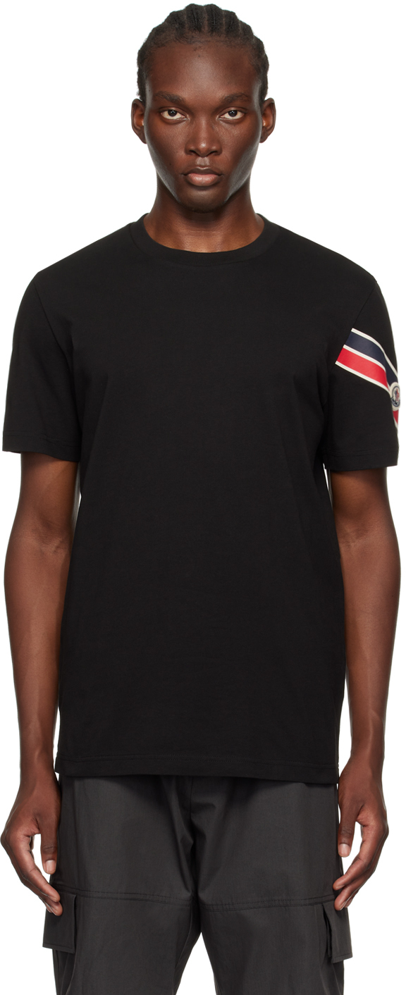 Black Tricolor T-Shirt