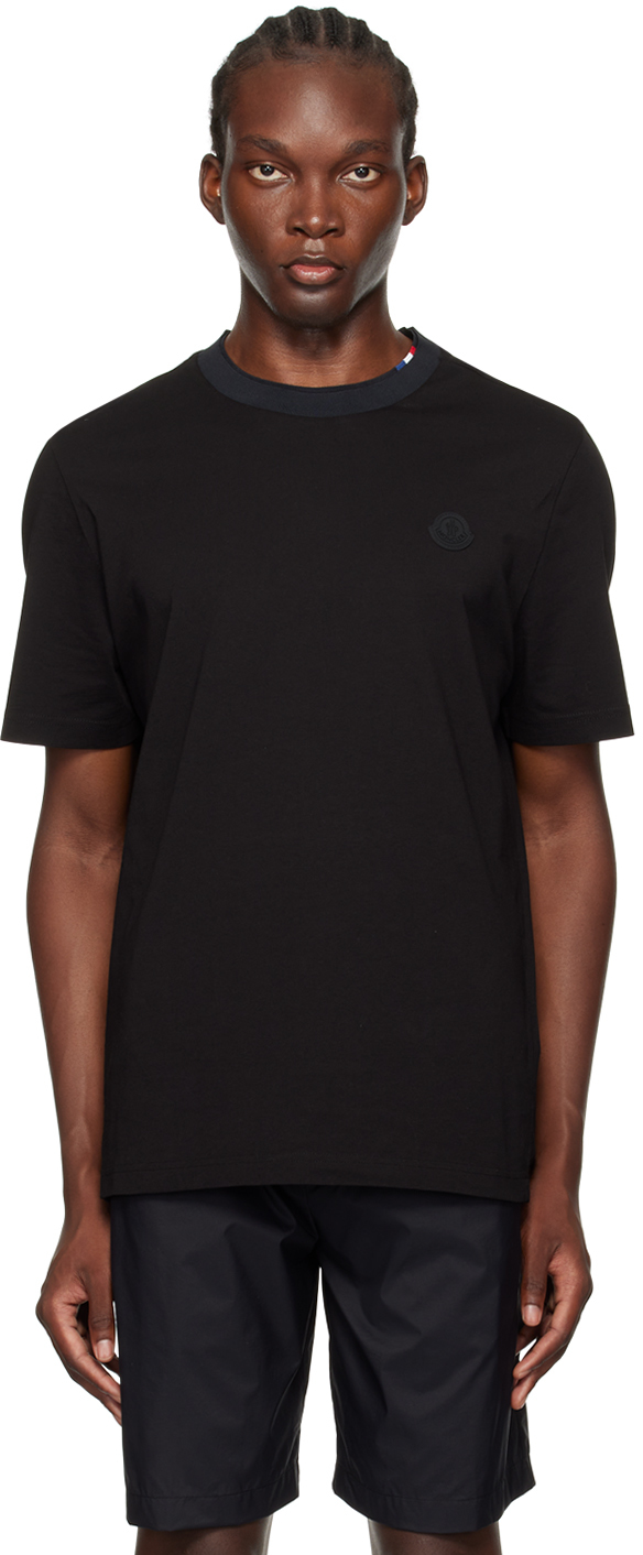 Black Logo Patch T-Shirt
