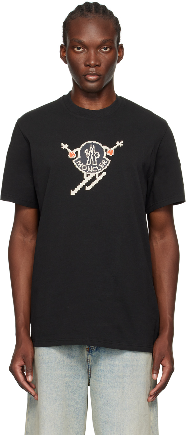Black Ski Logo T-Shirt
