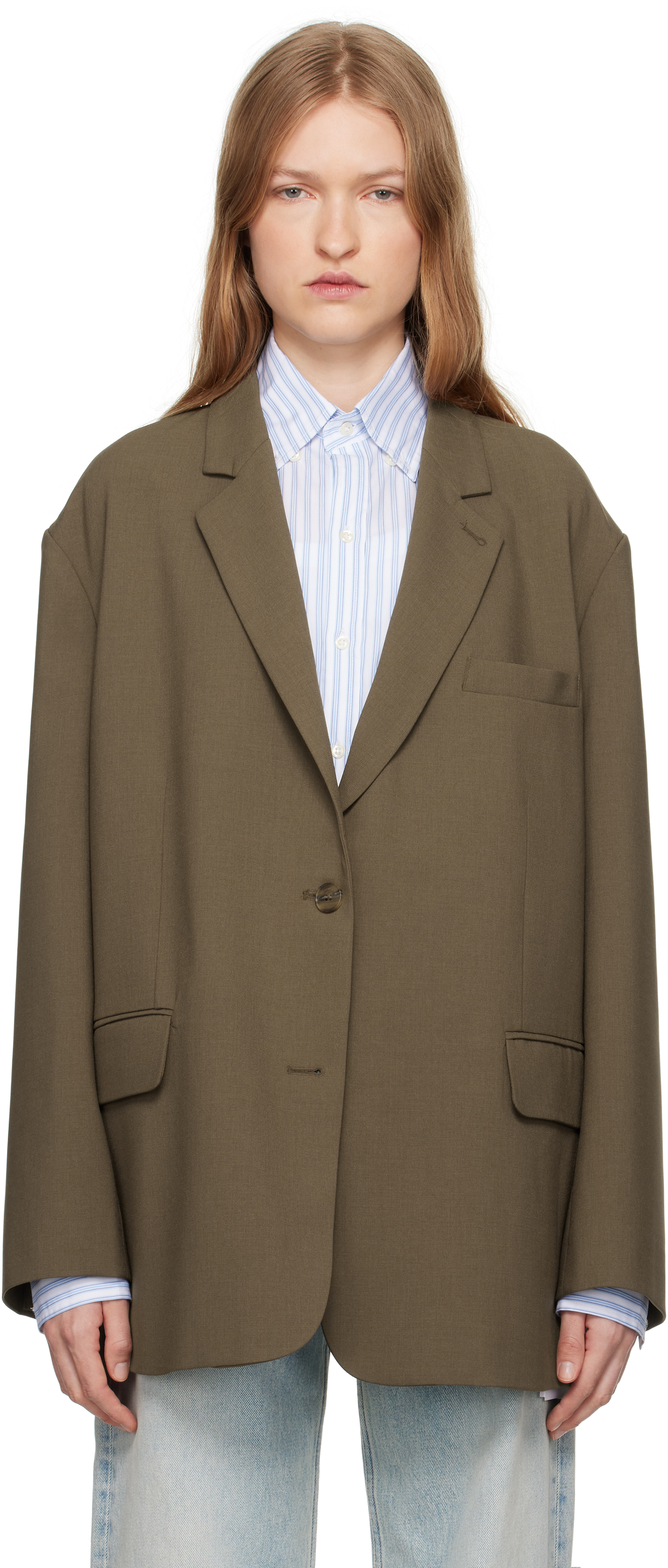 Khaki Bea Blazer