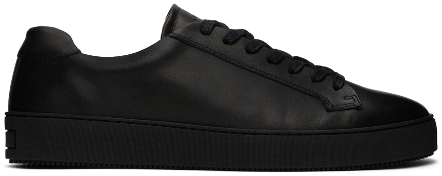 Shop Tiger Of Sweden Black Salas Sneakers In 050-black