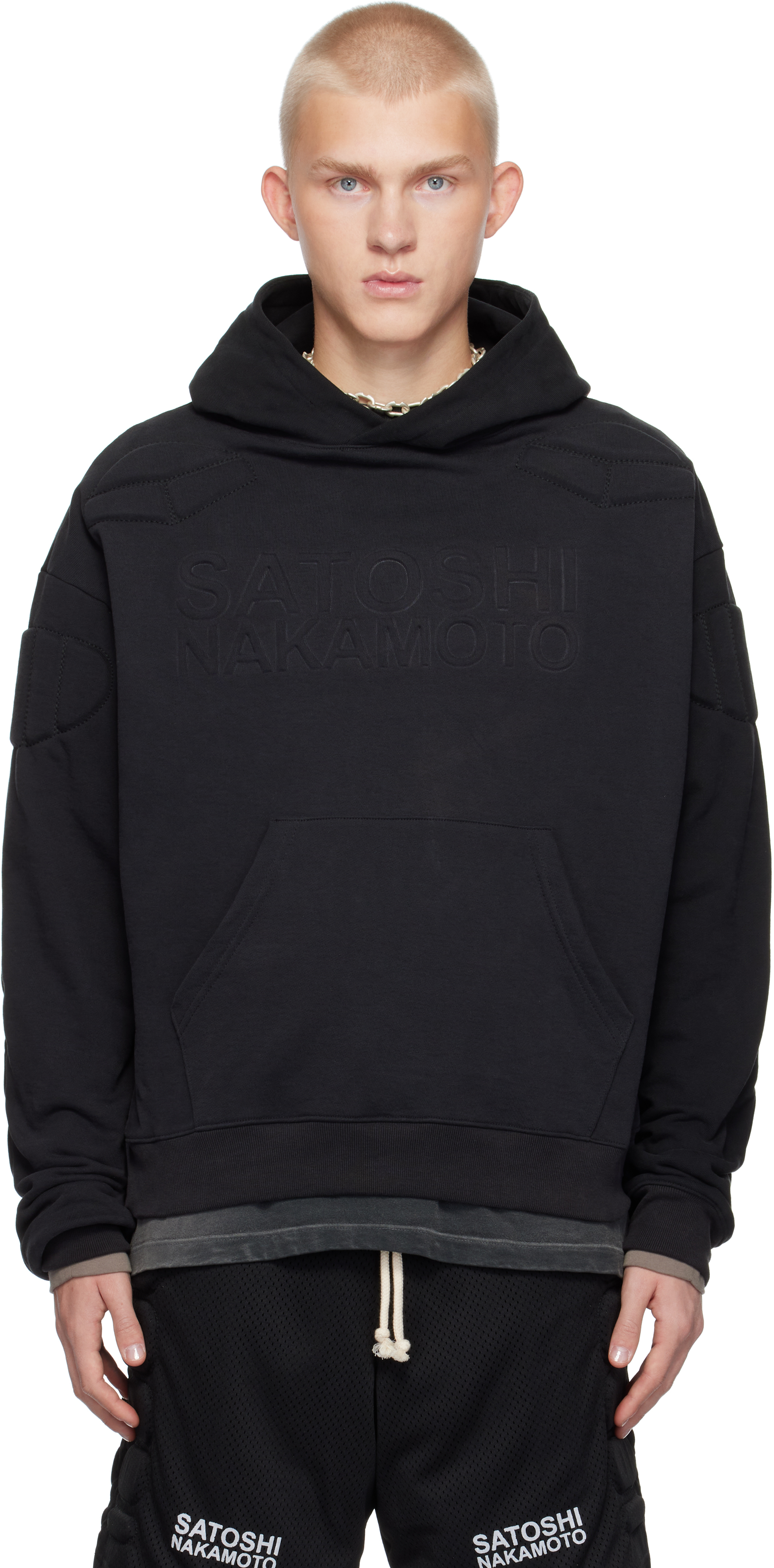 Black Moto Hoodie