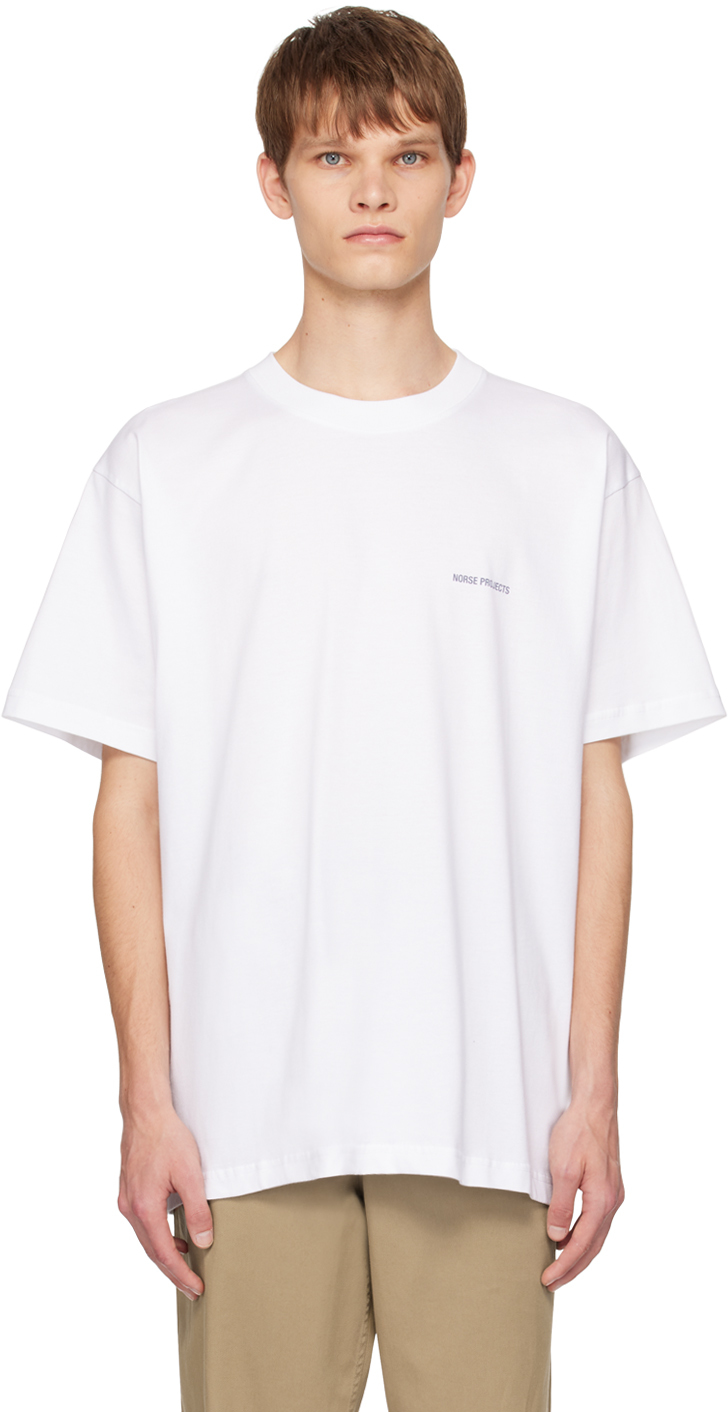 Shop Norse Projects White Simon T-shirt