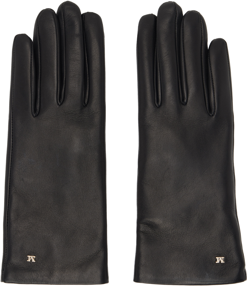 Black Nappa Leather Gloves