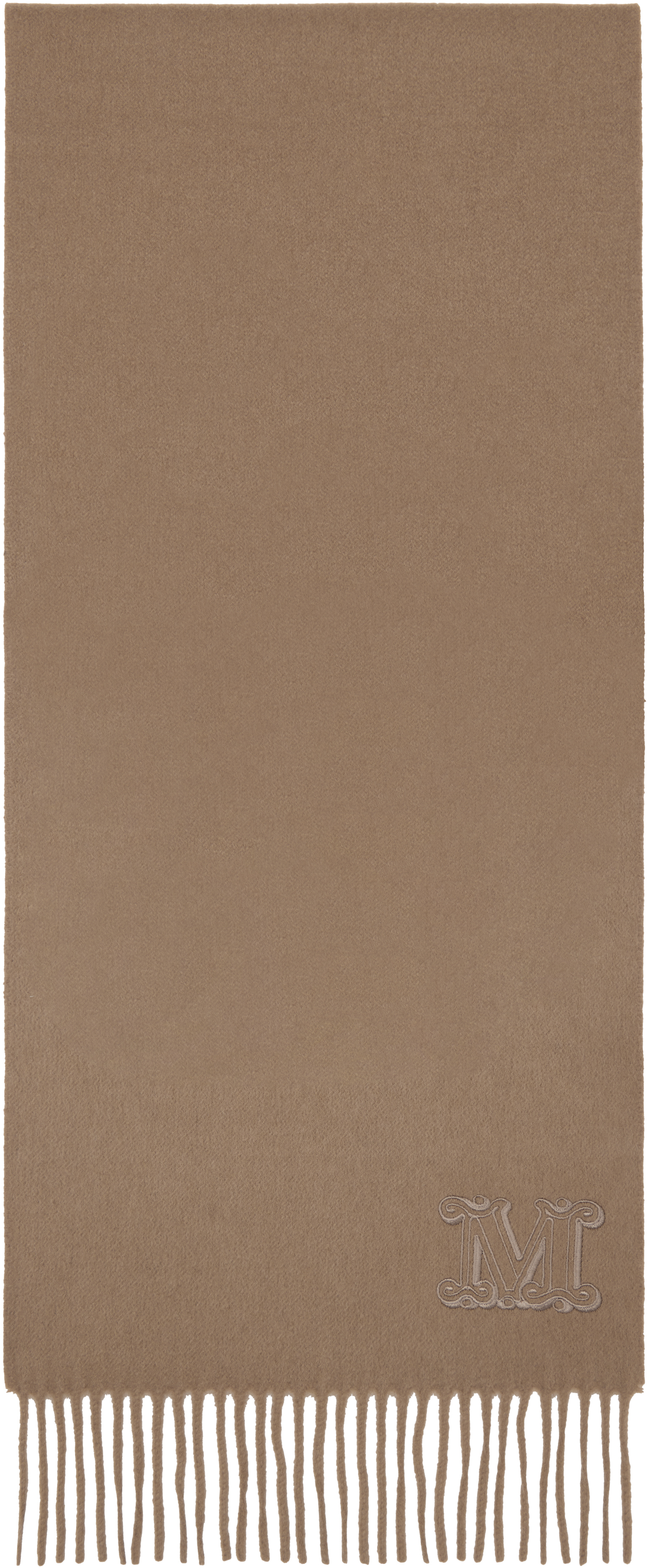 Tan Wsdalia Scarf by Max Mara on Sale