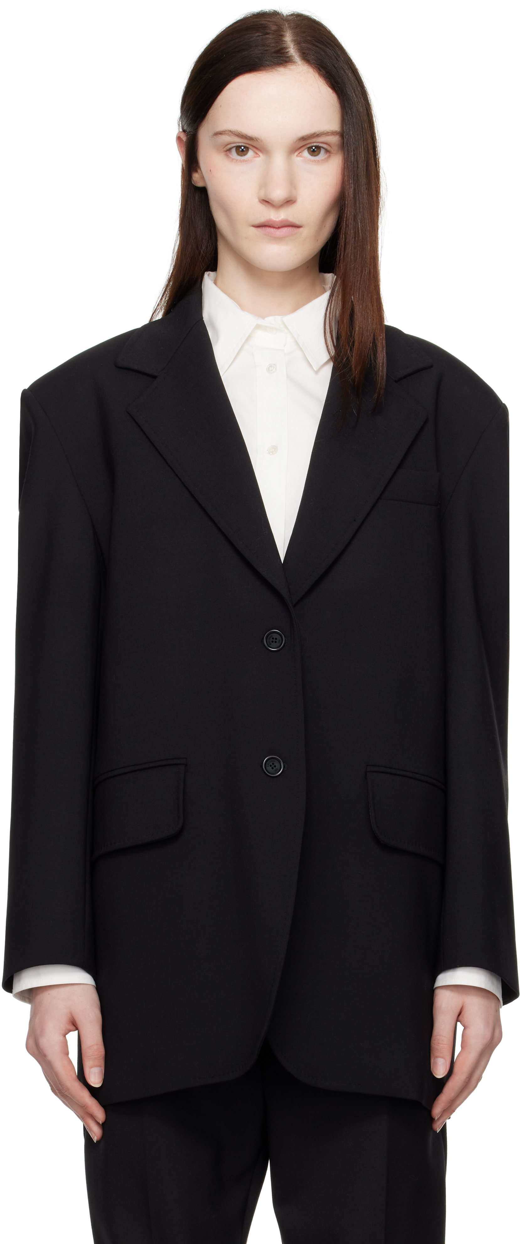 Black Suez Blazer