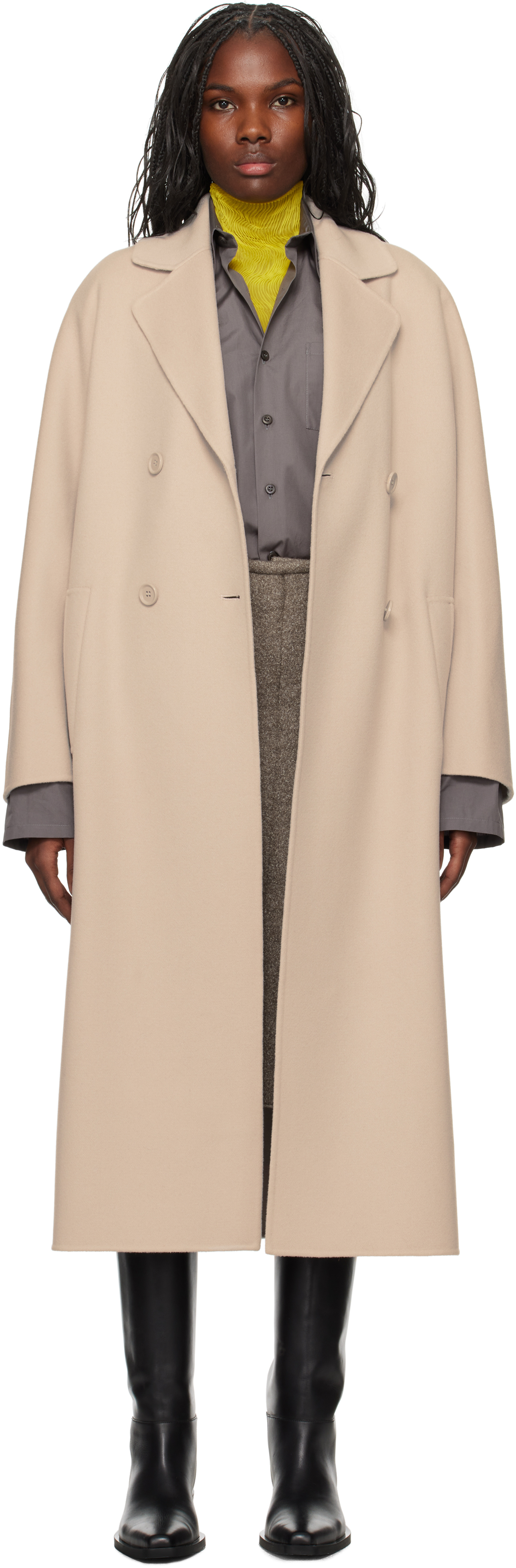 Off White Capi Coat by Max Mara on Sale