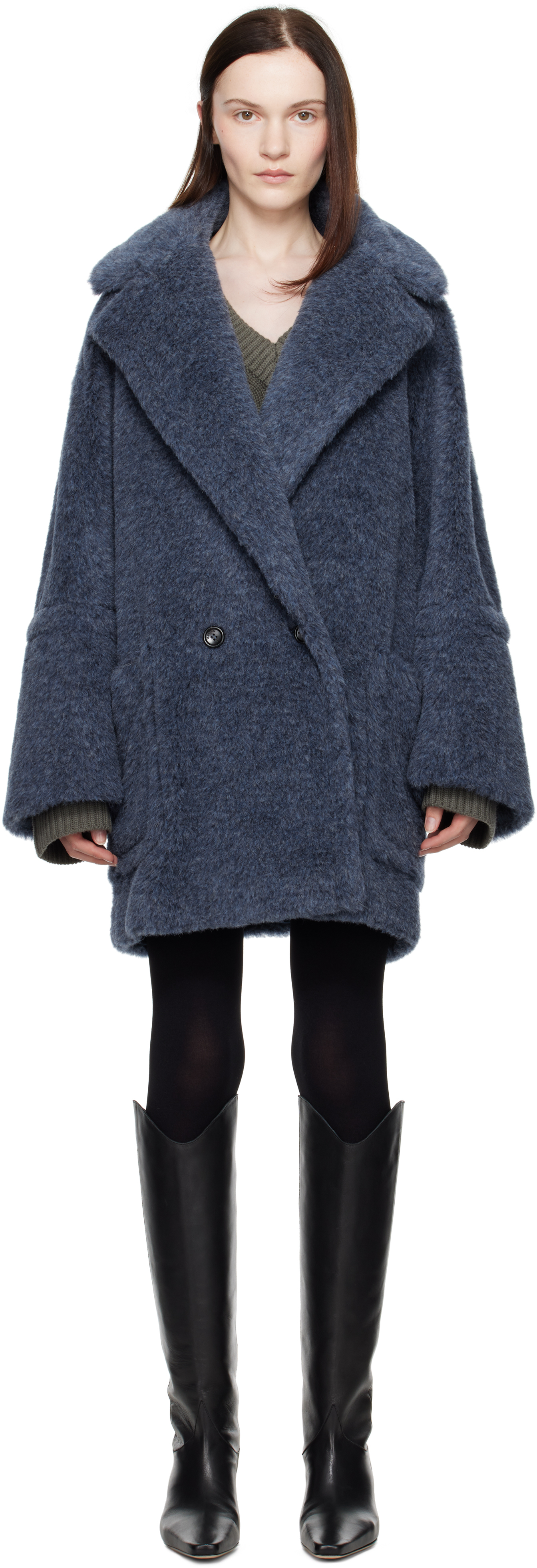 Blue Tedgirl Coat