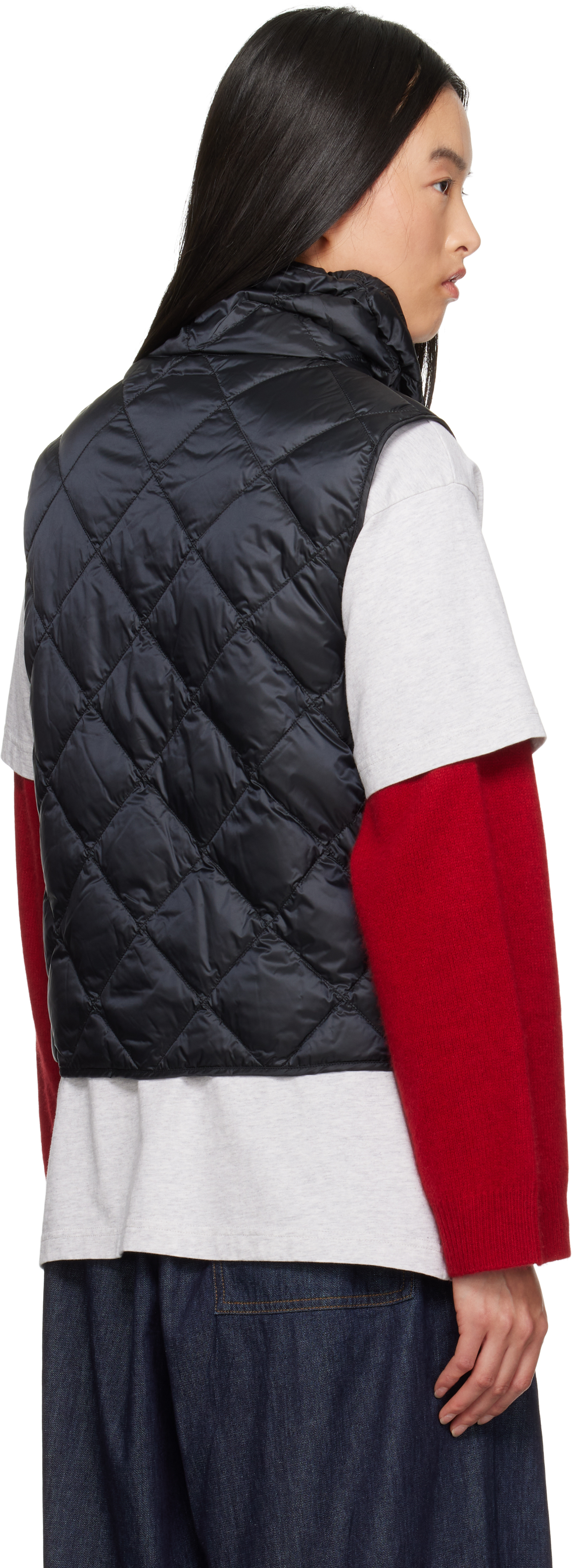 MAX MARA｜VESTS (TREGIC (19291044 002 / 19291044600 002) Max Mara Black Tregic Down Vest In 002 Black | ModeSens