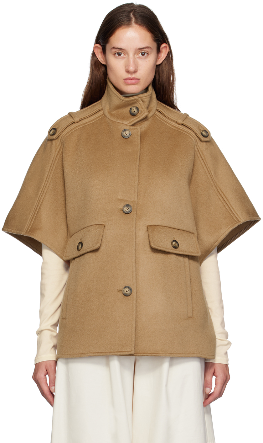 Beige Lightweight Cashmere Jacket