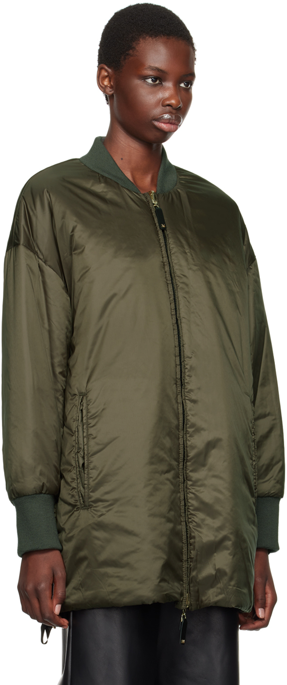 Max Mara Khaki The Cube Greenbo Jacket In 084 Green