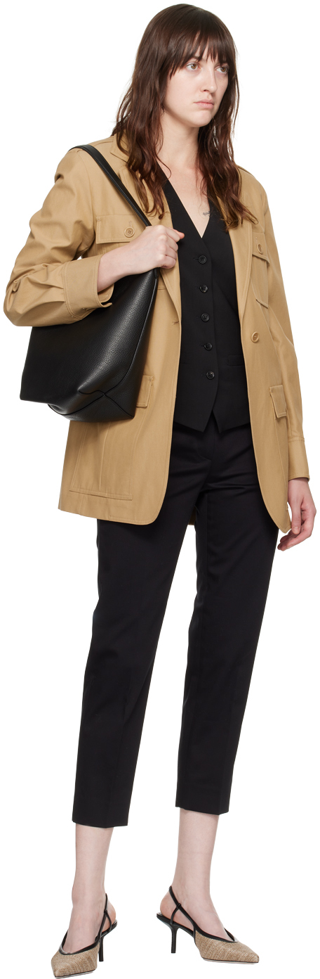 Max Mara Gilet Pacche-38 Nd Female In 004 Black