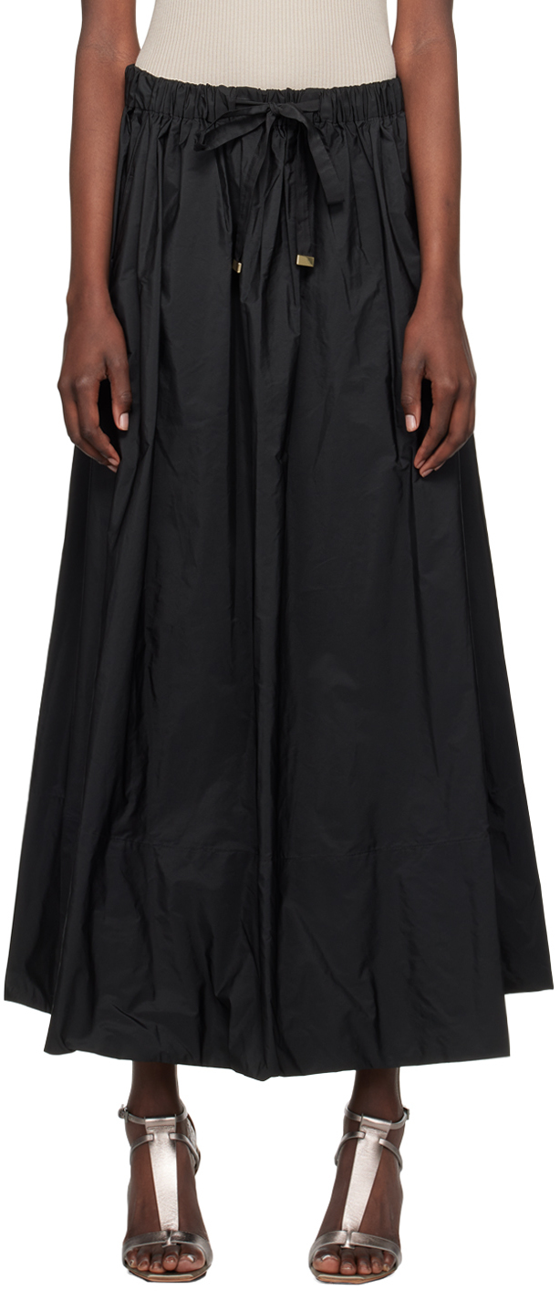 Black Lirica Maxi Skirt