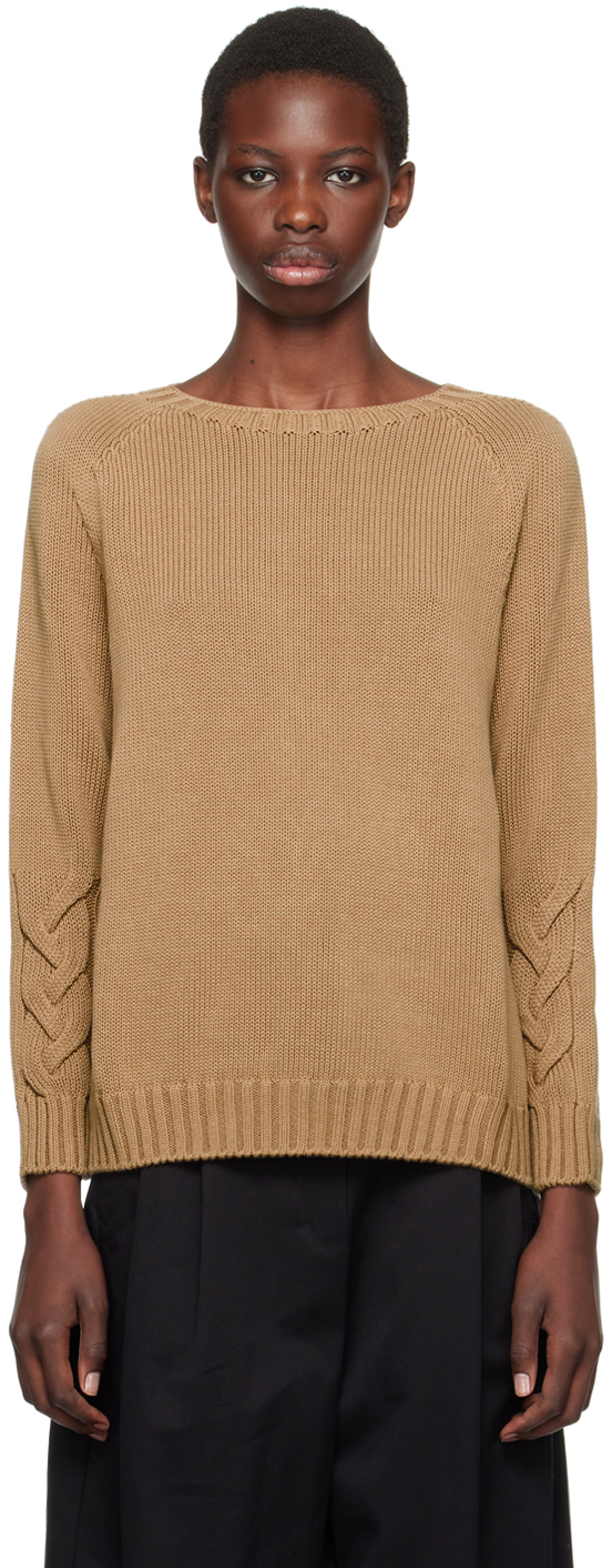 Max Mara Tan Harald Jumper In 002 Camel