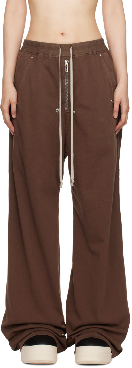 Rick Owens DRKSHDWのブラウン Porterville Geth Bela ラウンジ