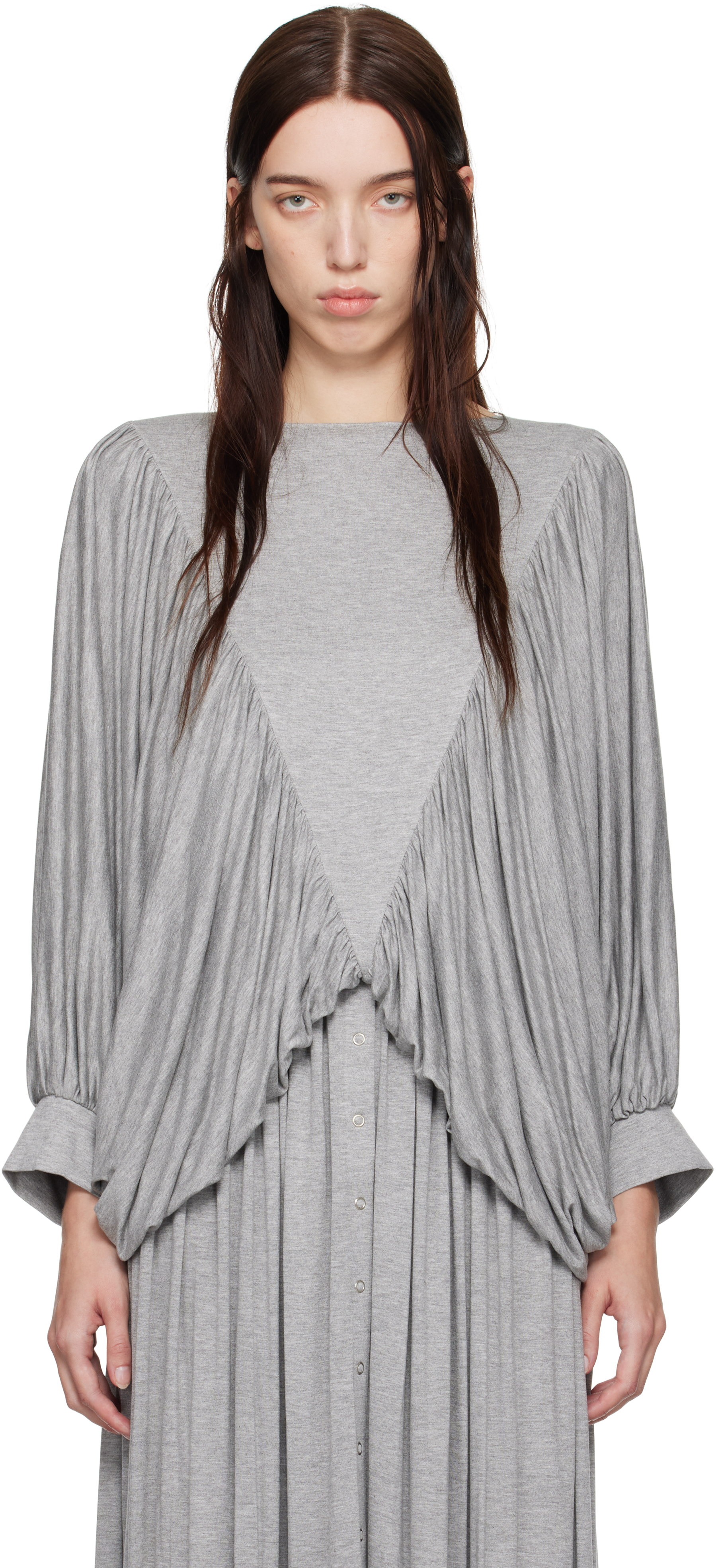 【関税込み】Nicklas Skovgaard グレー Hope トップス Gray Hope Top by Nicklas Skovgaard on Sale