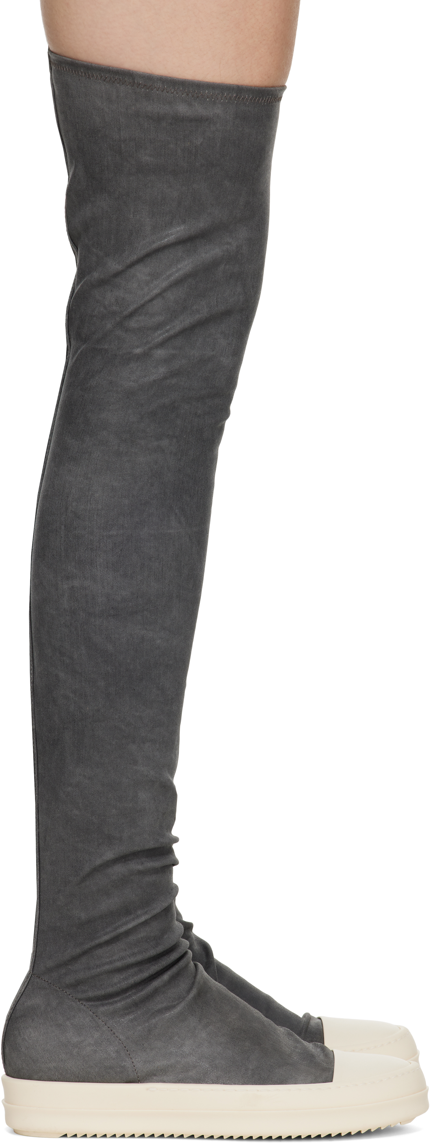 Rick owens thigh high boots online