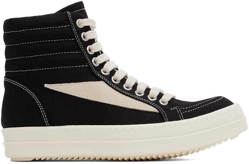 Black Porterville High Vintage Sneaks Sneakers