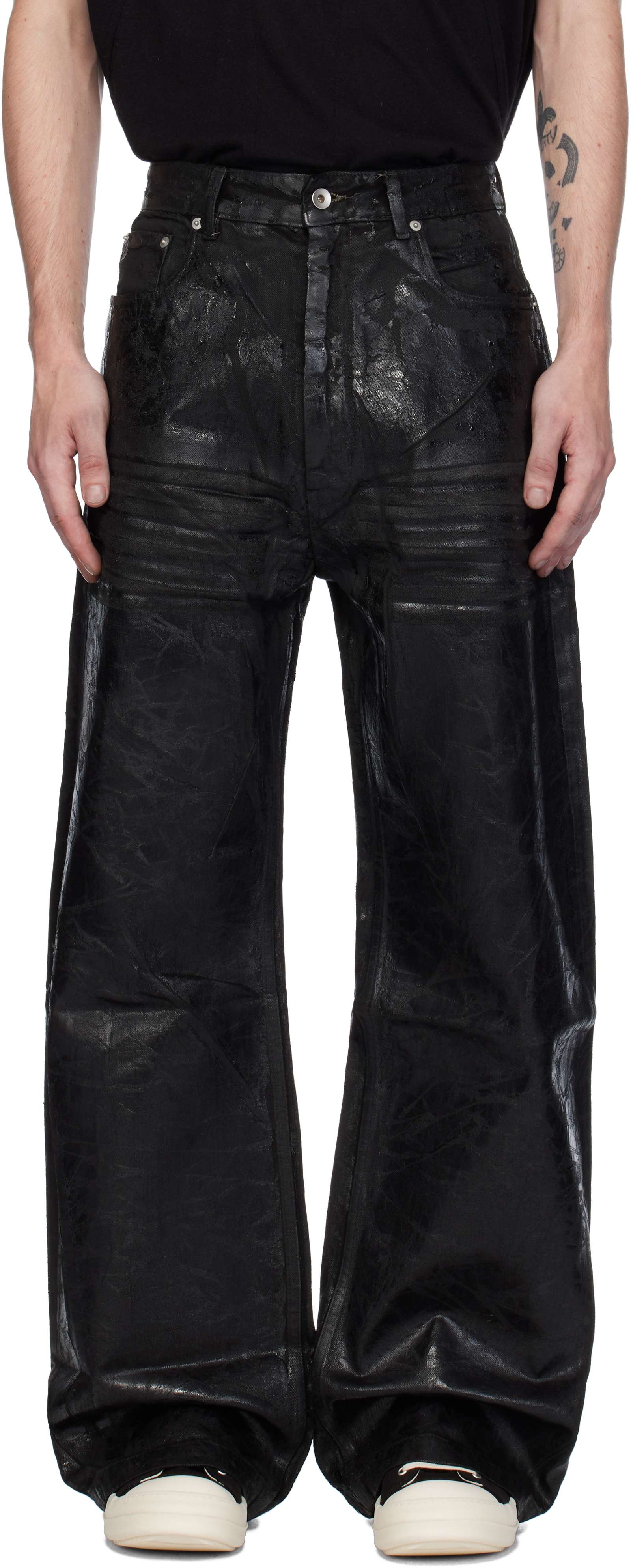 Black Porterville Geth Jeans