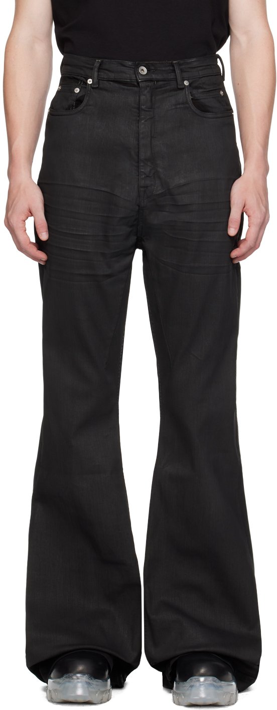 Black Porterville Bolan Bootcut Jeans