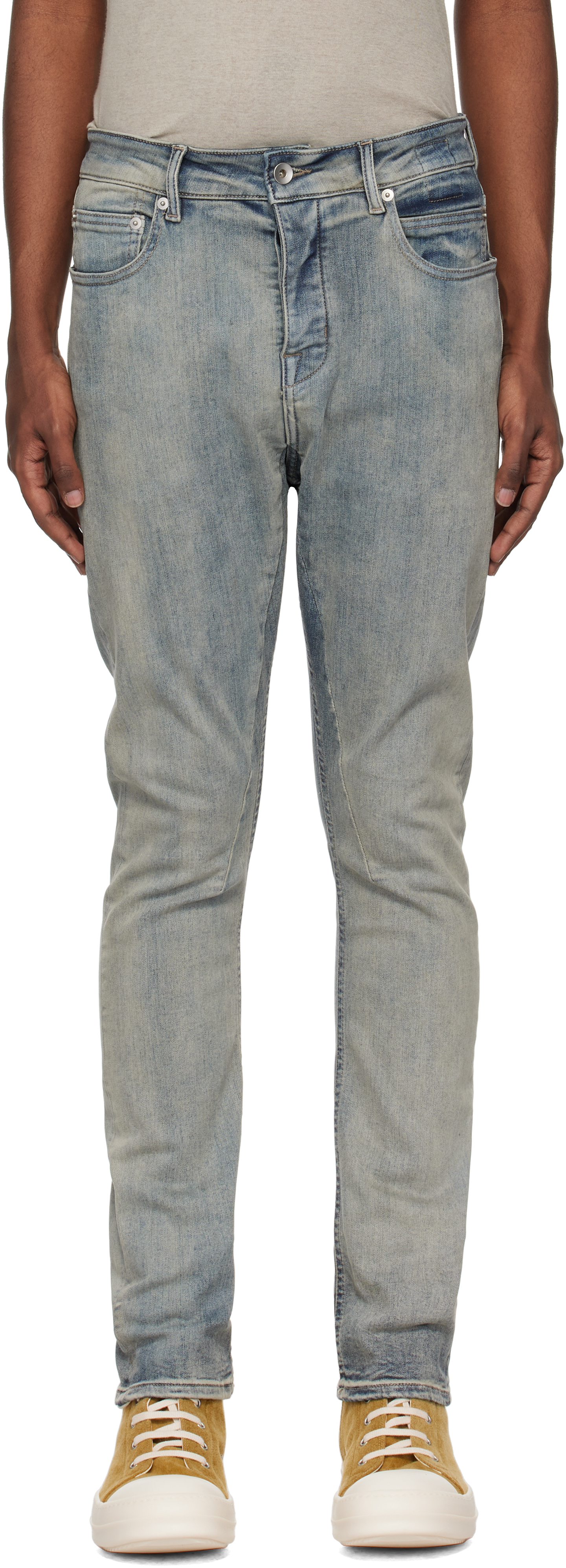 Blue Porterville Detroit Cut Jeans