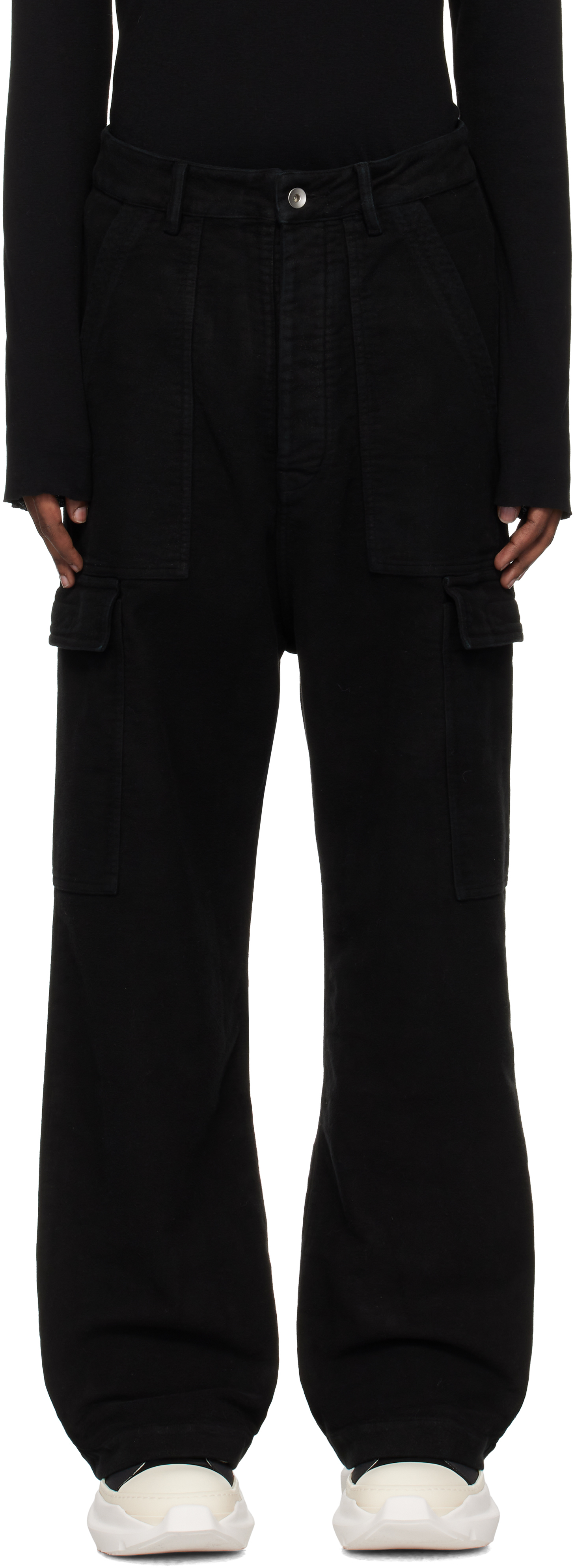 Black Porterville Cargo Pants