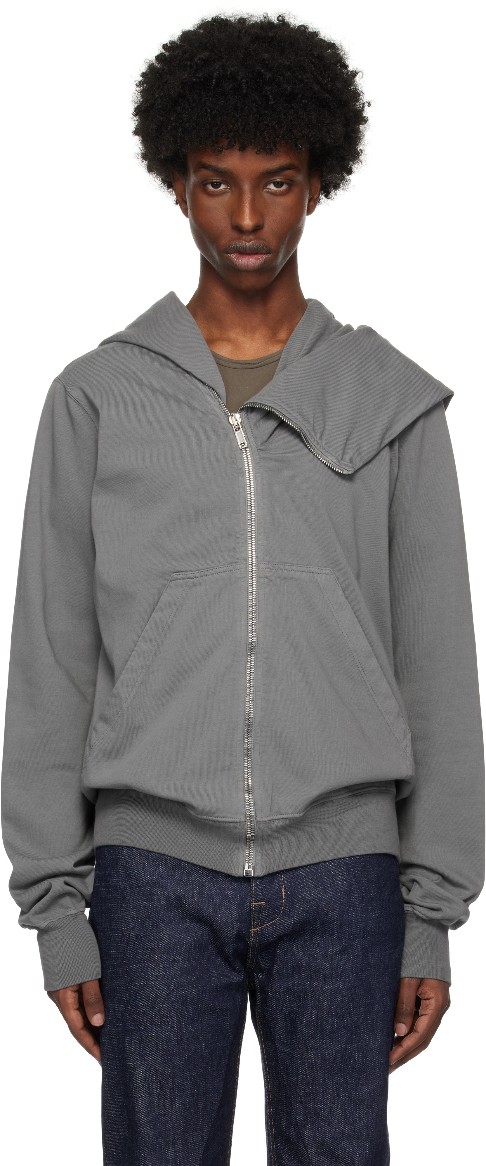 Gray Porterville Mountain Hoodie