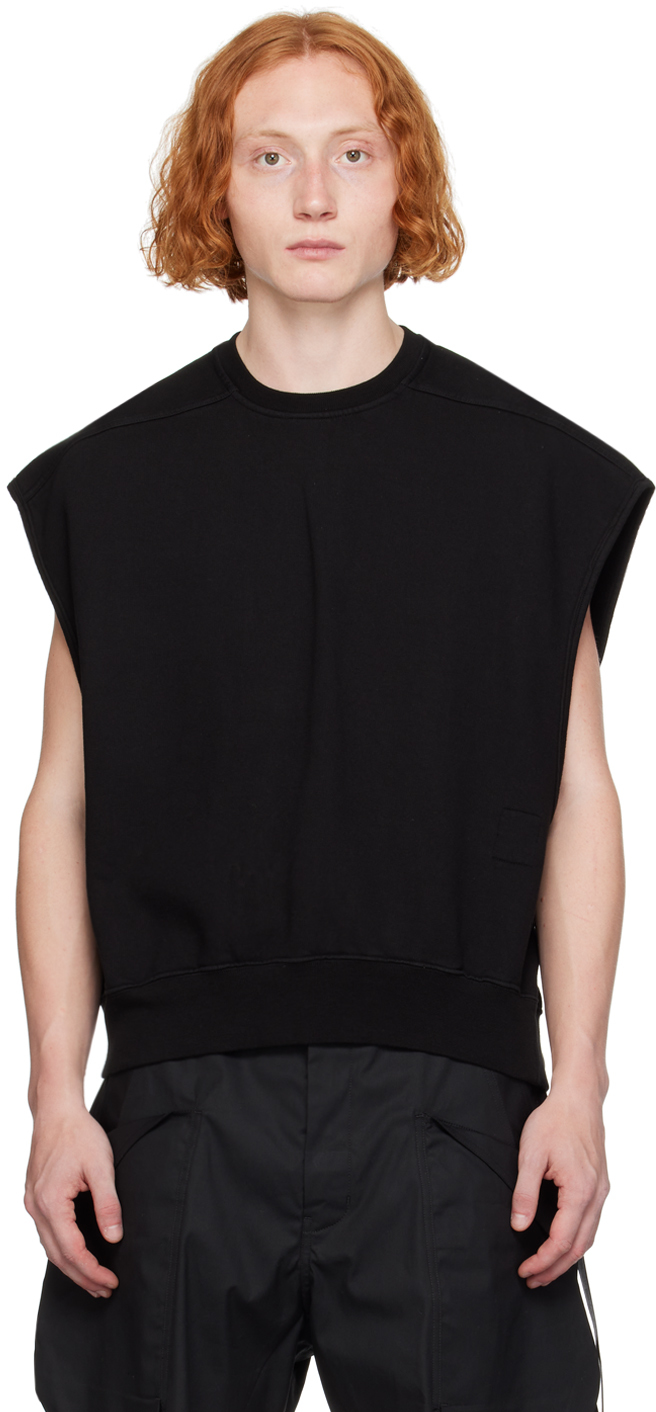 Shop Rick Owens Drkshdw Black Porterville Jumbo Tatlin Sweatshirt In 09 Black