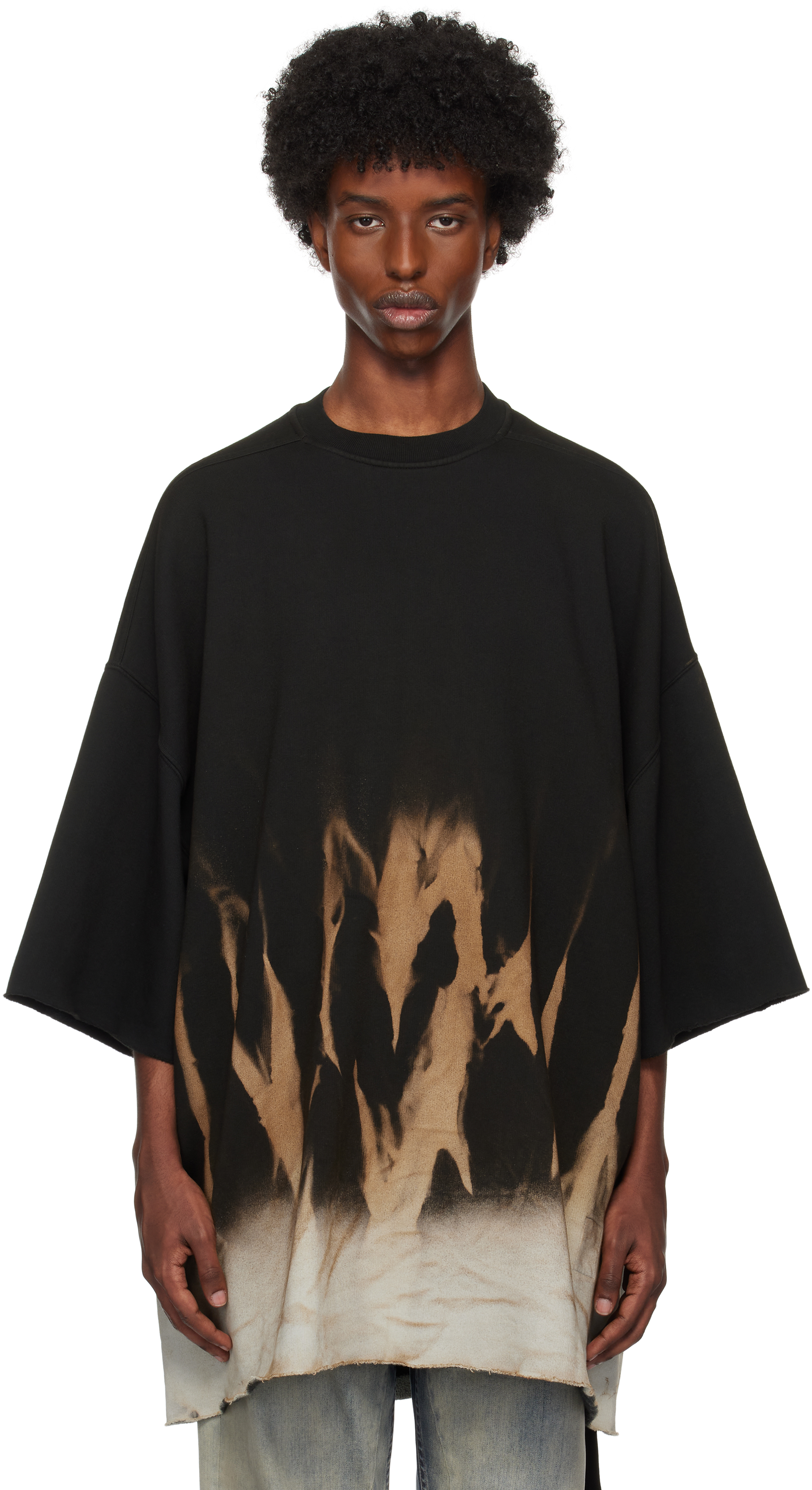 Rick Owens DRKSHDWのブラック Porterville Tommy Tシャツがセール中 