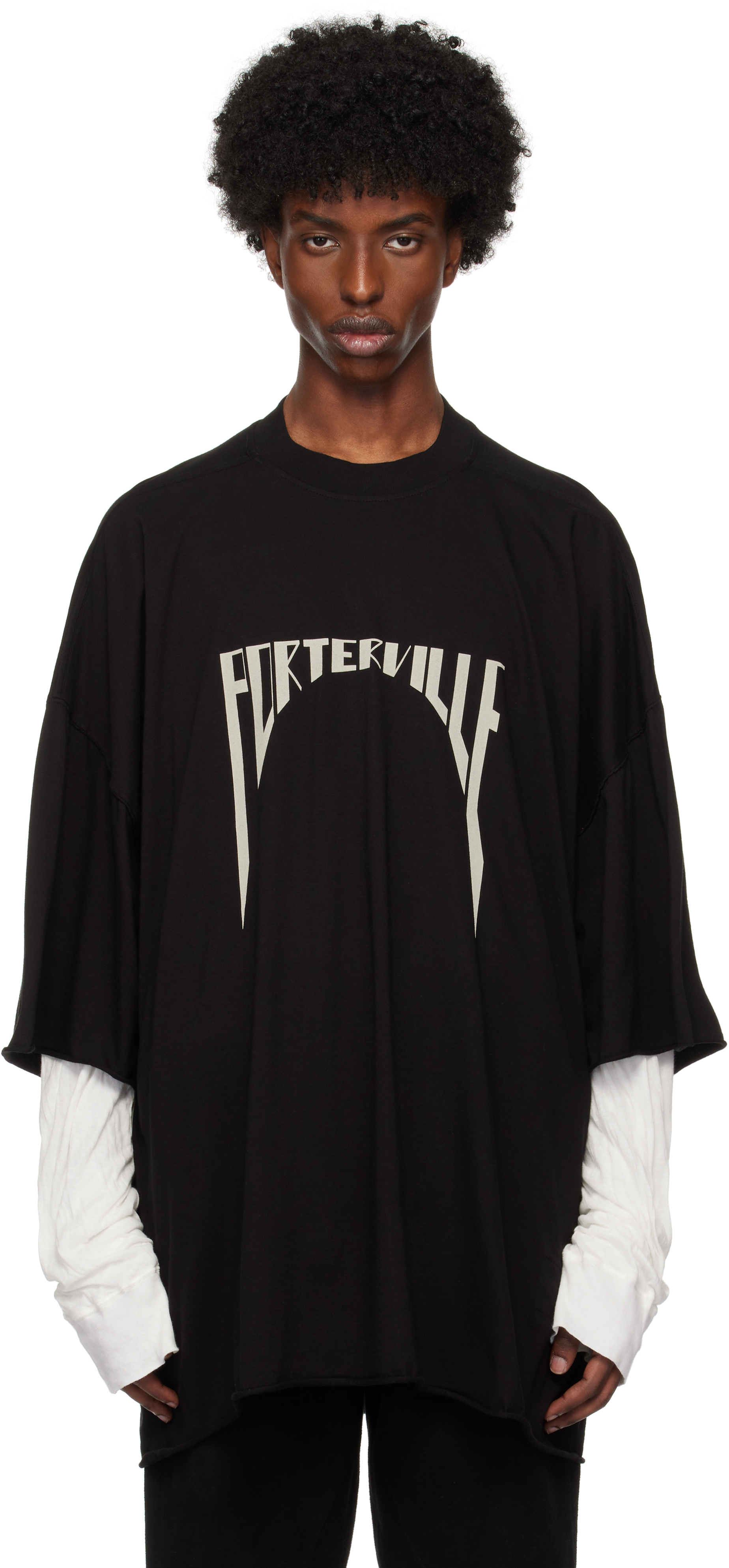 Black Porterville Tommy T-shirt