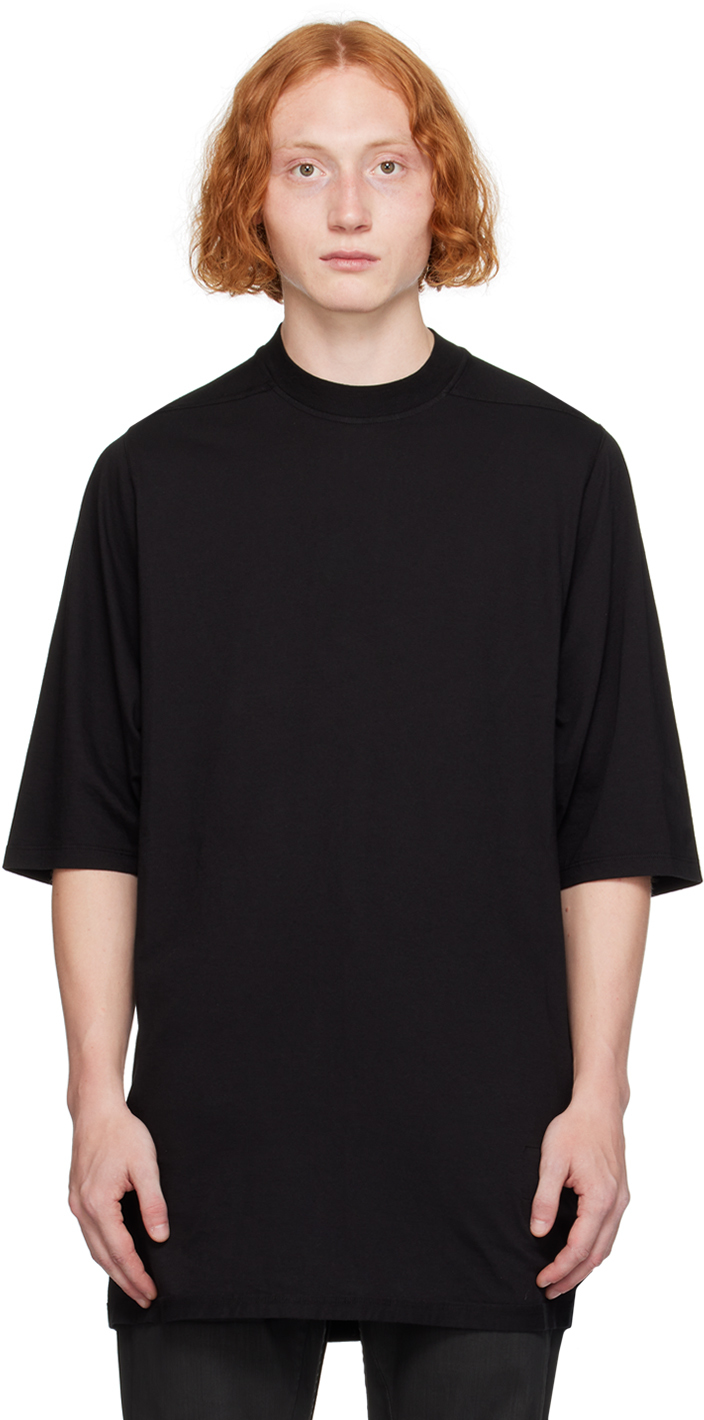 Shop Rick Owens Drkshdw Black Porterville Jumbo T-shirt In 09 Black