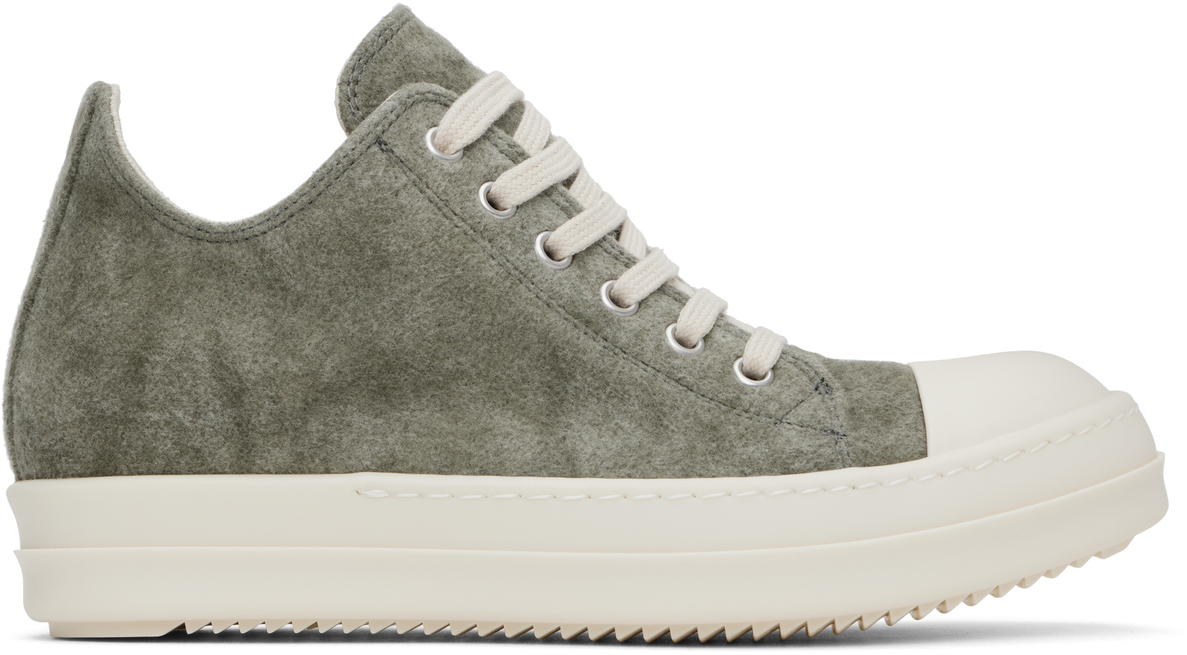 rick owens drkshdw green porterville low sneaks sneakers