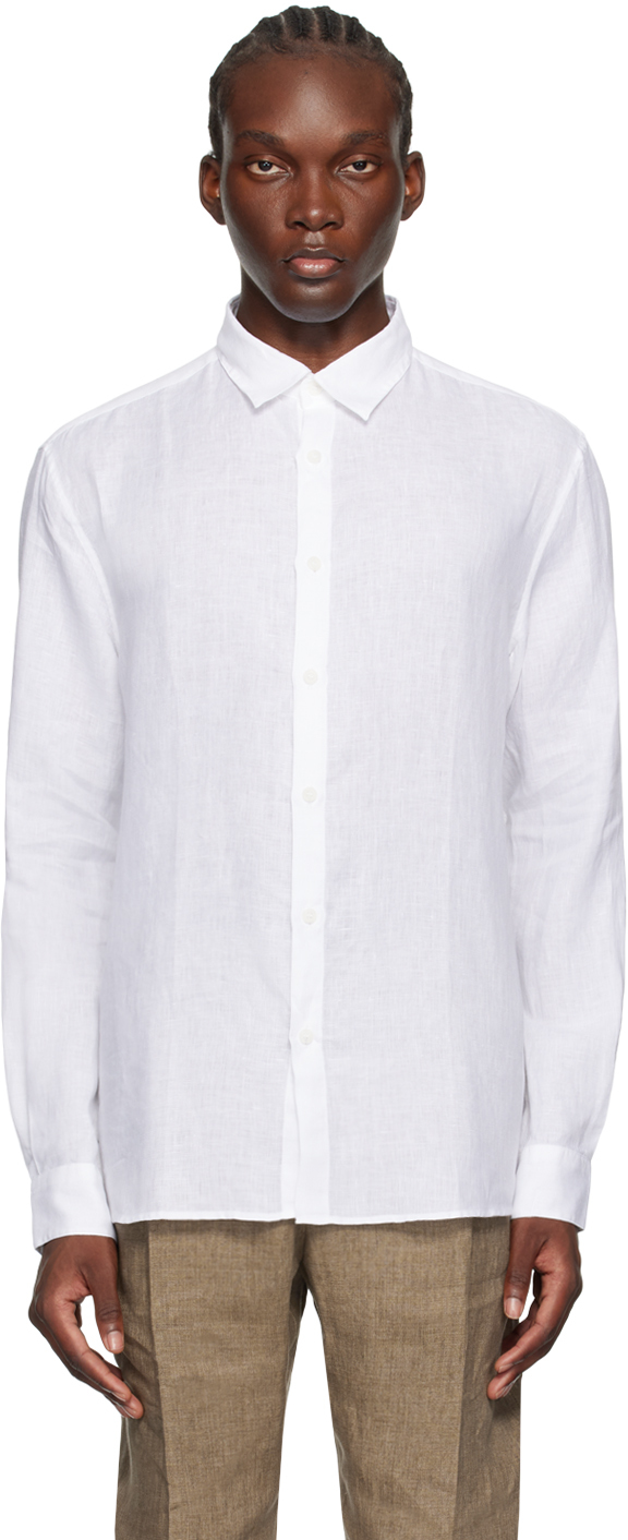 White Linen Shirt