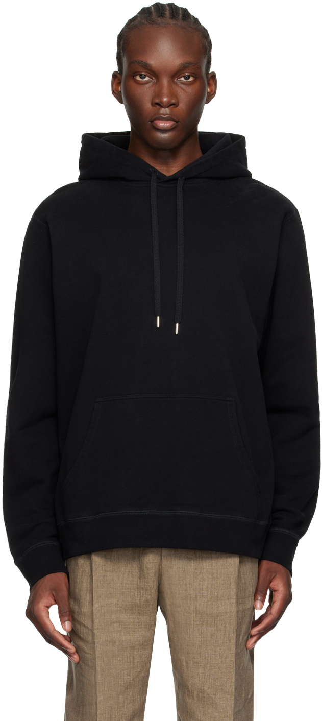 Black Drawstring Hoodie