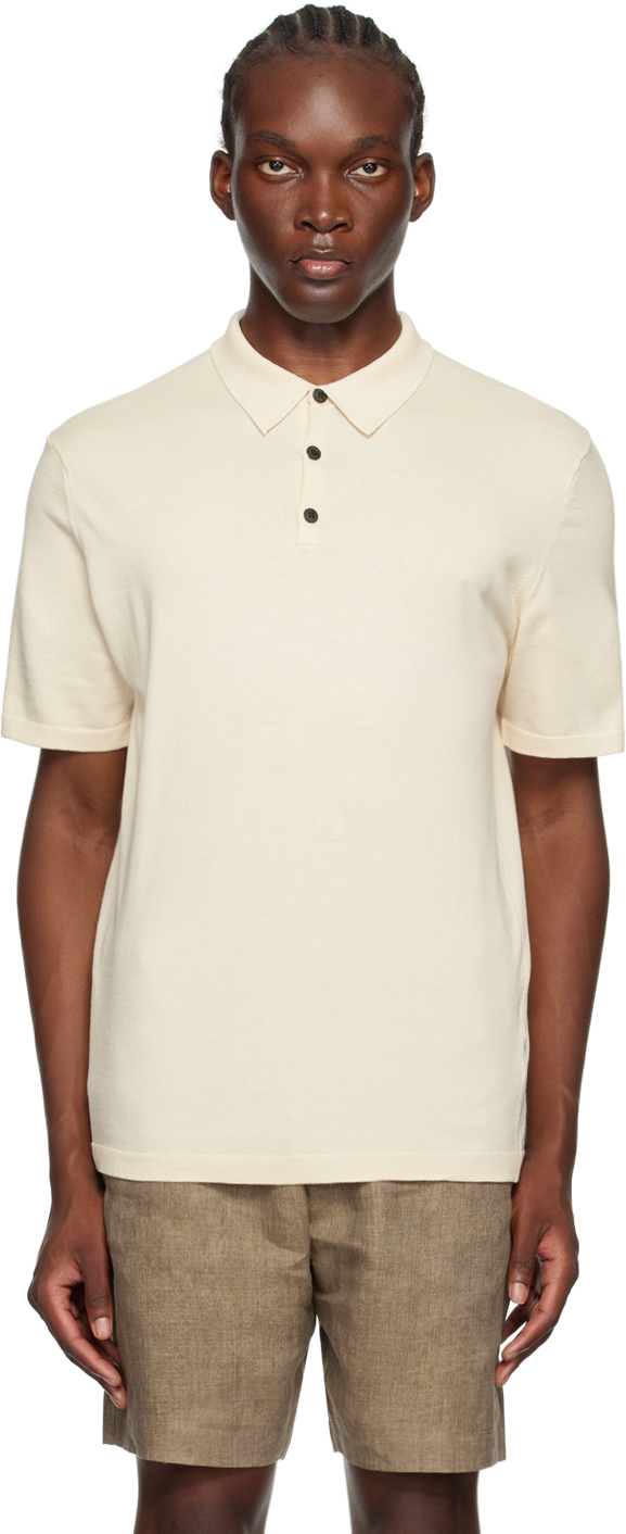 Off-White Sea Island Cotton Polo