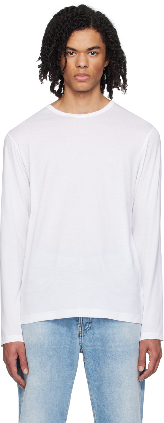 White Classic Long Sleeve T-Shirt
