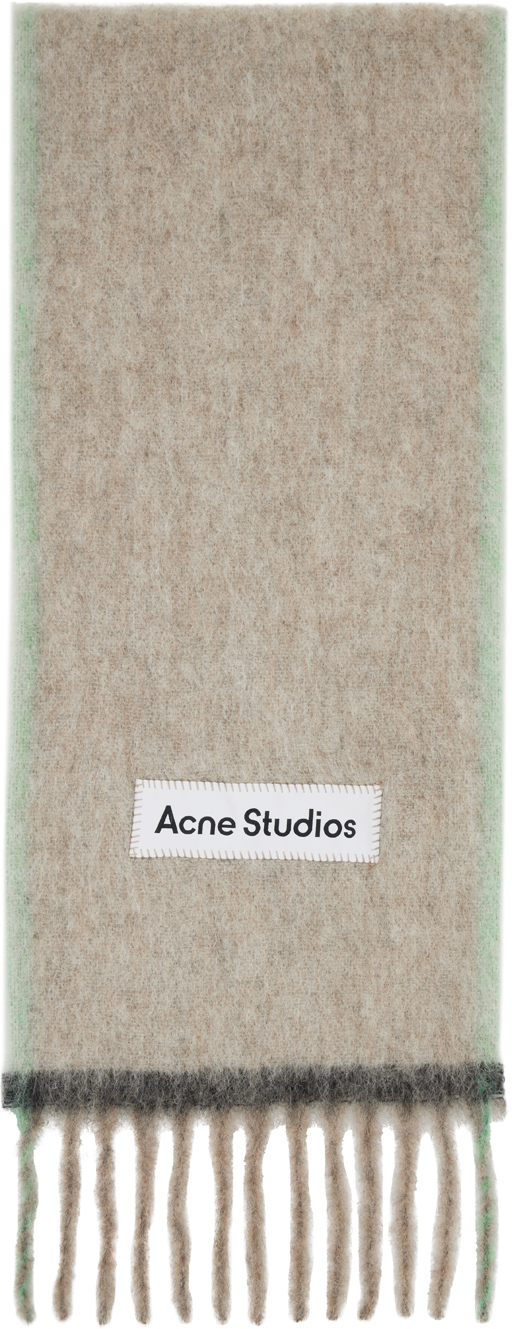 Acne Studios ウィメンズ ニット マフラー | SSENSE 日本