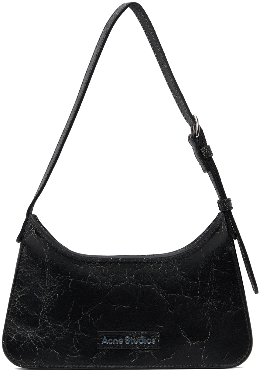 Black Platt Micro Shoulder Bag